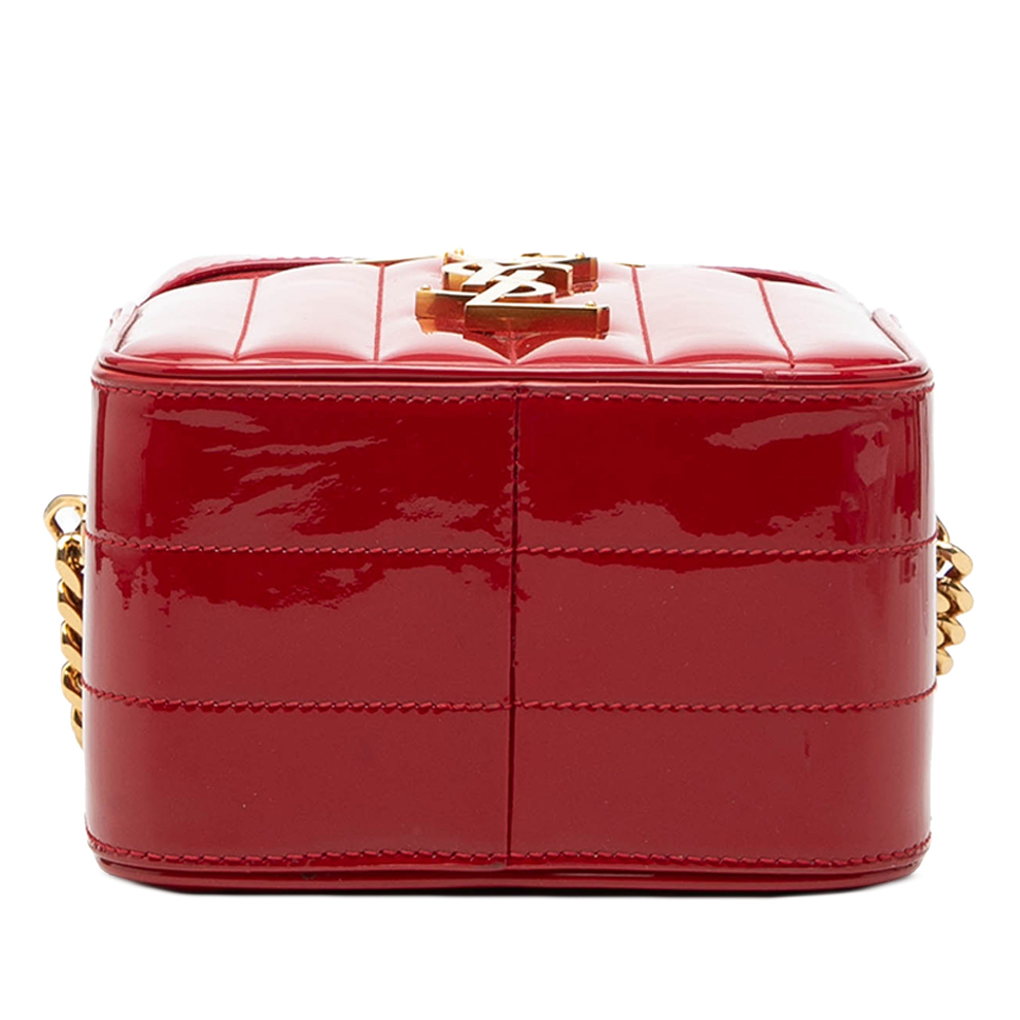 Matelasse Patent Monogram Vicky Vanity Bag - Image 3