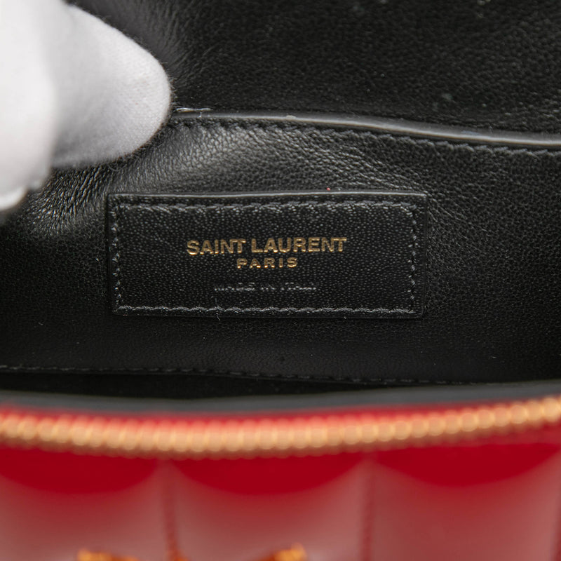 Matelasse Patent Monogram Vicky Vanity Bag - Image 5