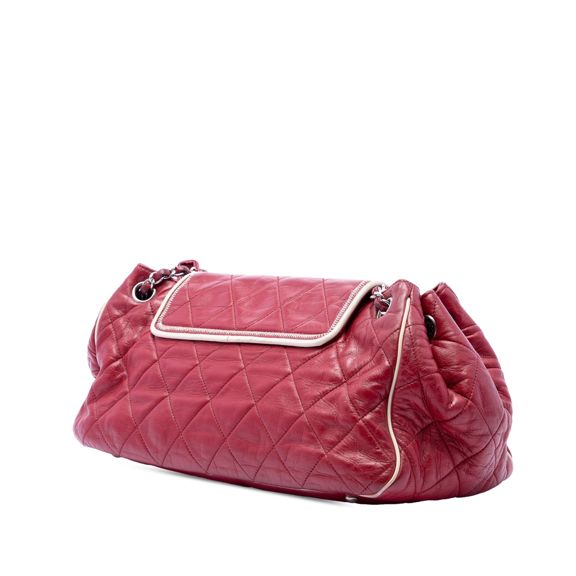 Quilted Aged Calfskin Reissue 2.55 East West Accordion Flap - Image 2