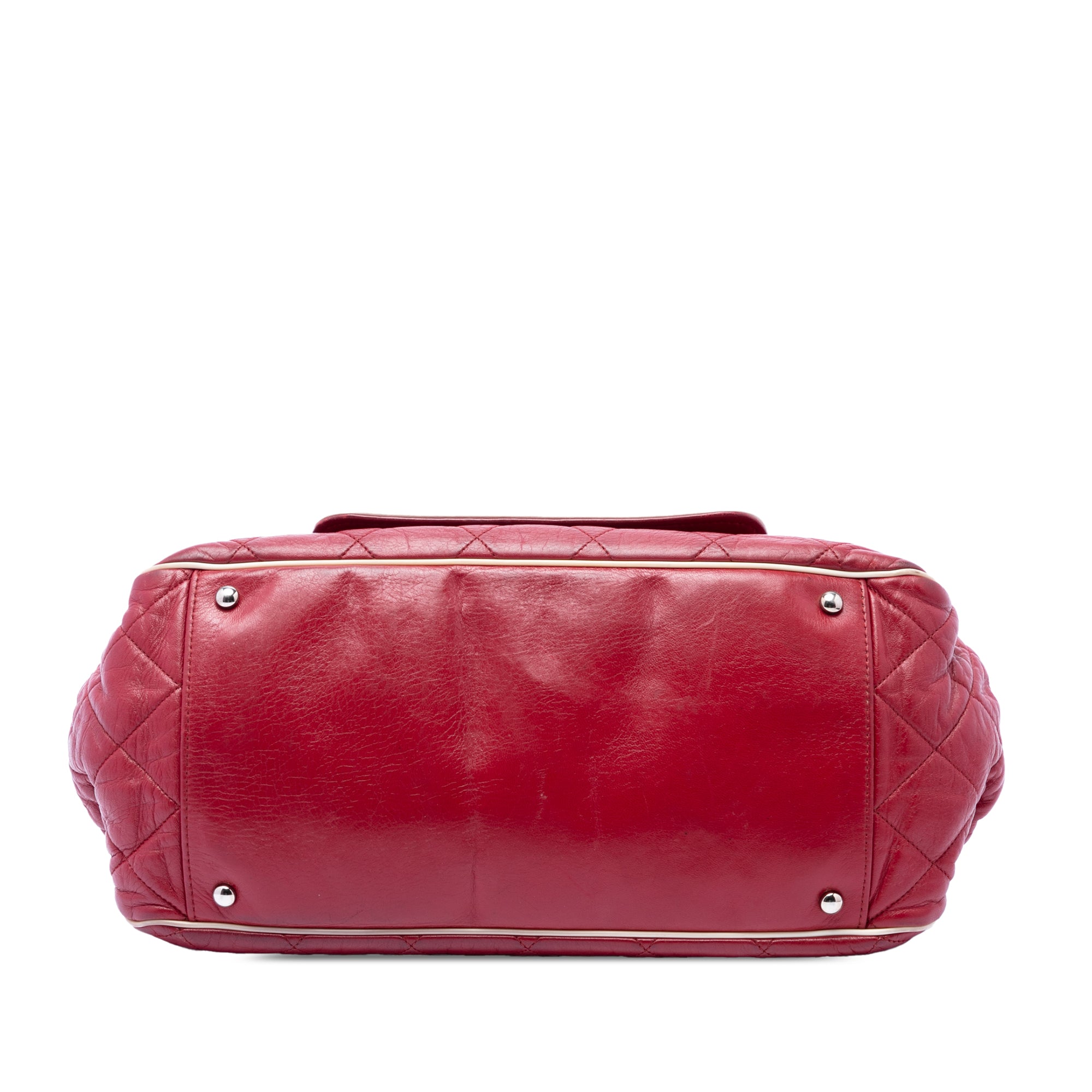 Quilted Aged Calfskin Reissue 2.55 East West Accordion Flap - Image 3