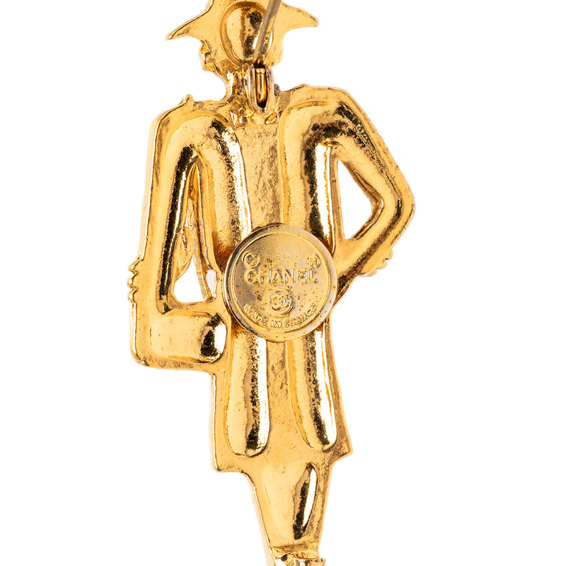 Gold Plated Coco Mademoiselle Pin Brooch - Image 4