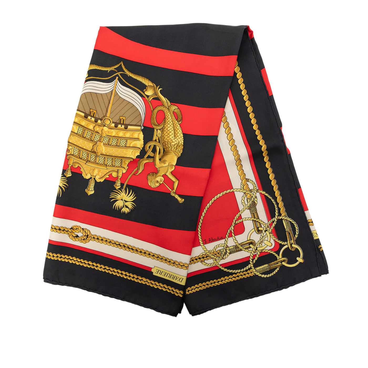 Chateaux D Arriere Silk Scarf 90 - Image 1