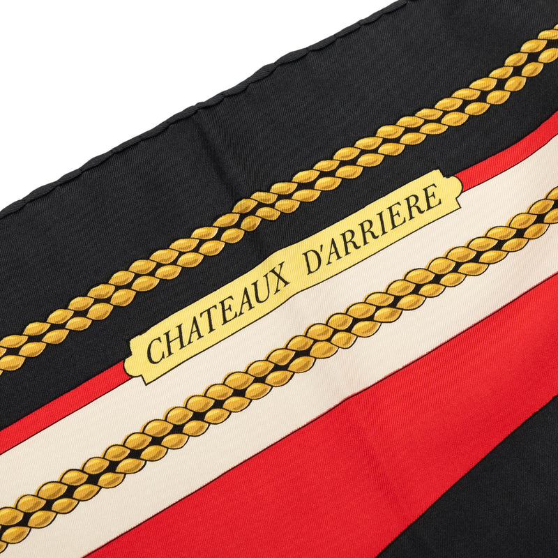 Chateaux D Arriere Silk Scarf 90 - Image 3
