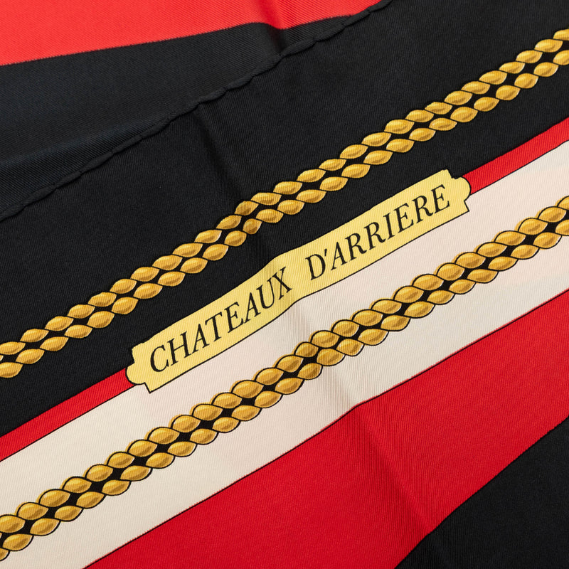 Chateaux D Arriere Silk Scarf 90 - Image 6