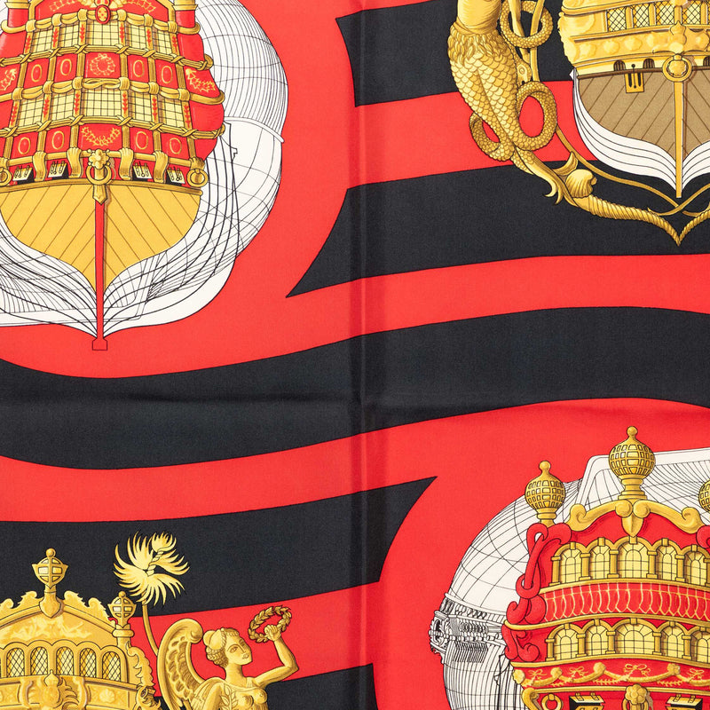 Chateaux D Arriere Silk Scarf 90 - Image 9