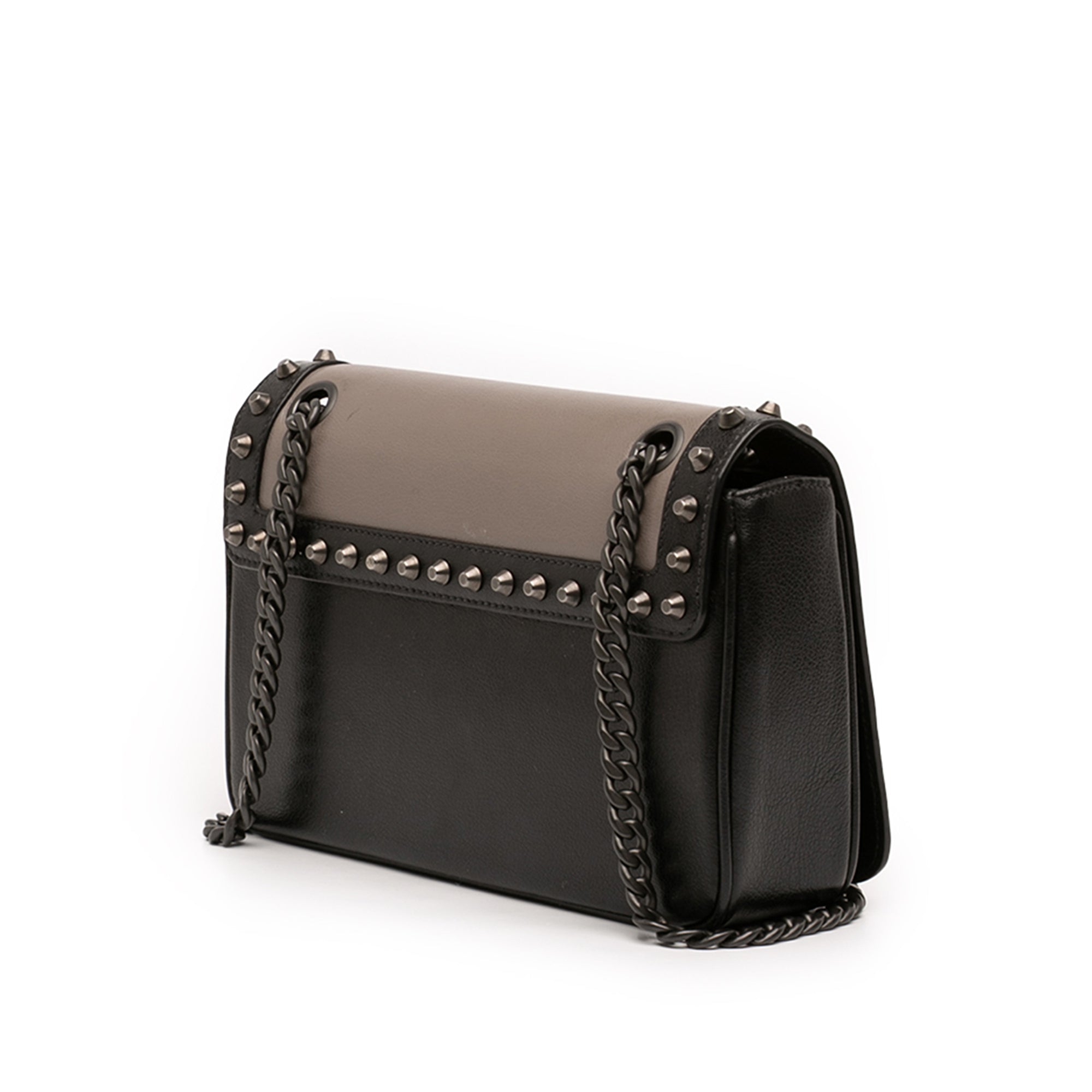 Bicolor Glace Calfskin Studded Crossbody - Image 2