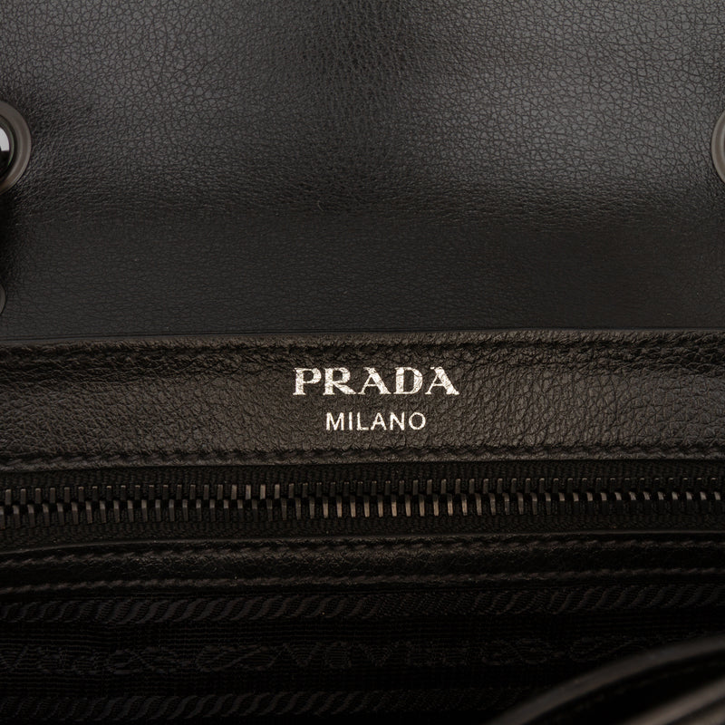 Bicolor Glace Calfskin Studded Crossbody - Image 5