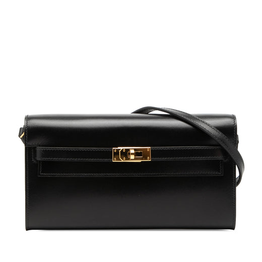 Box Calf Kelly To Go Wallet - Image 1