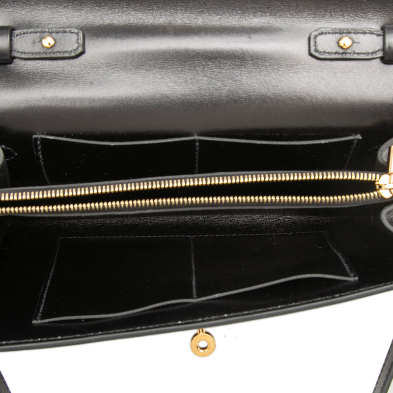 Box Calf Kelly To Go Wallet - Image 4