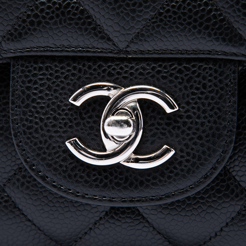Jumbo Classic Caviar Single Flap - Image 5