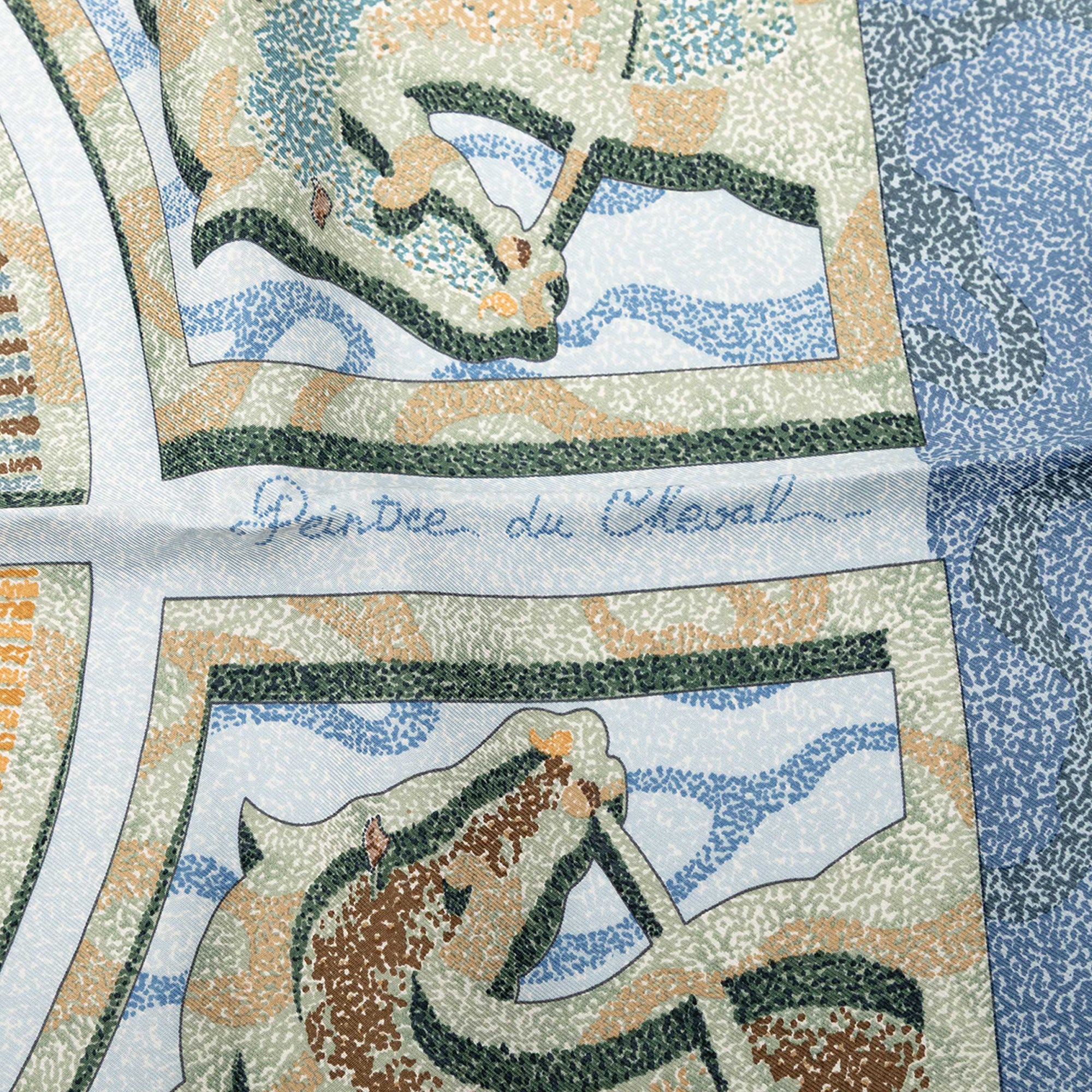Alfred De Dreux Peintre du Cheval Silk Scarf - Image 6