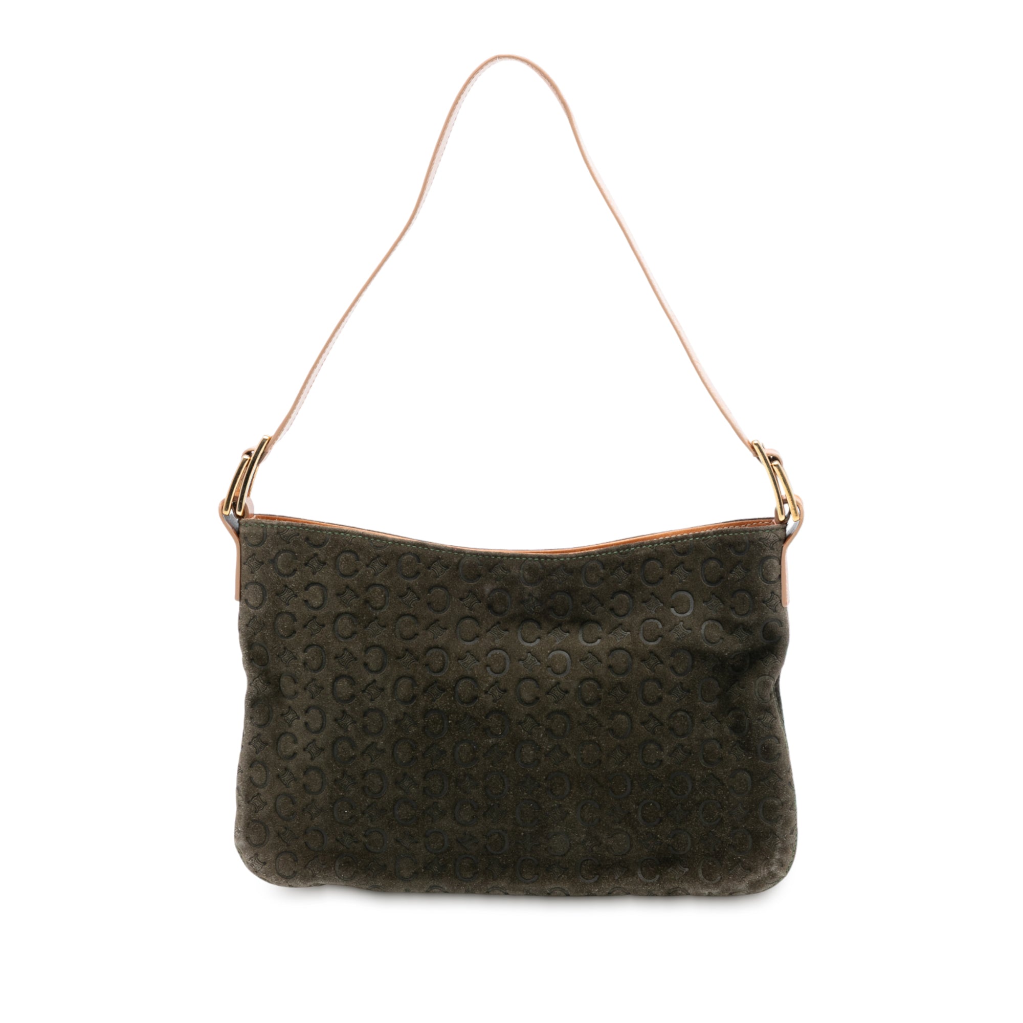 C Macadam Suede Shoulder Bag - Image 1