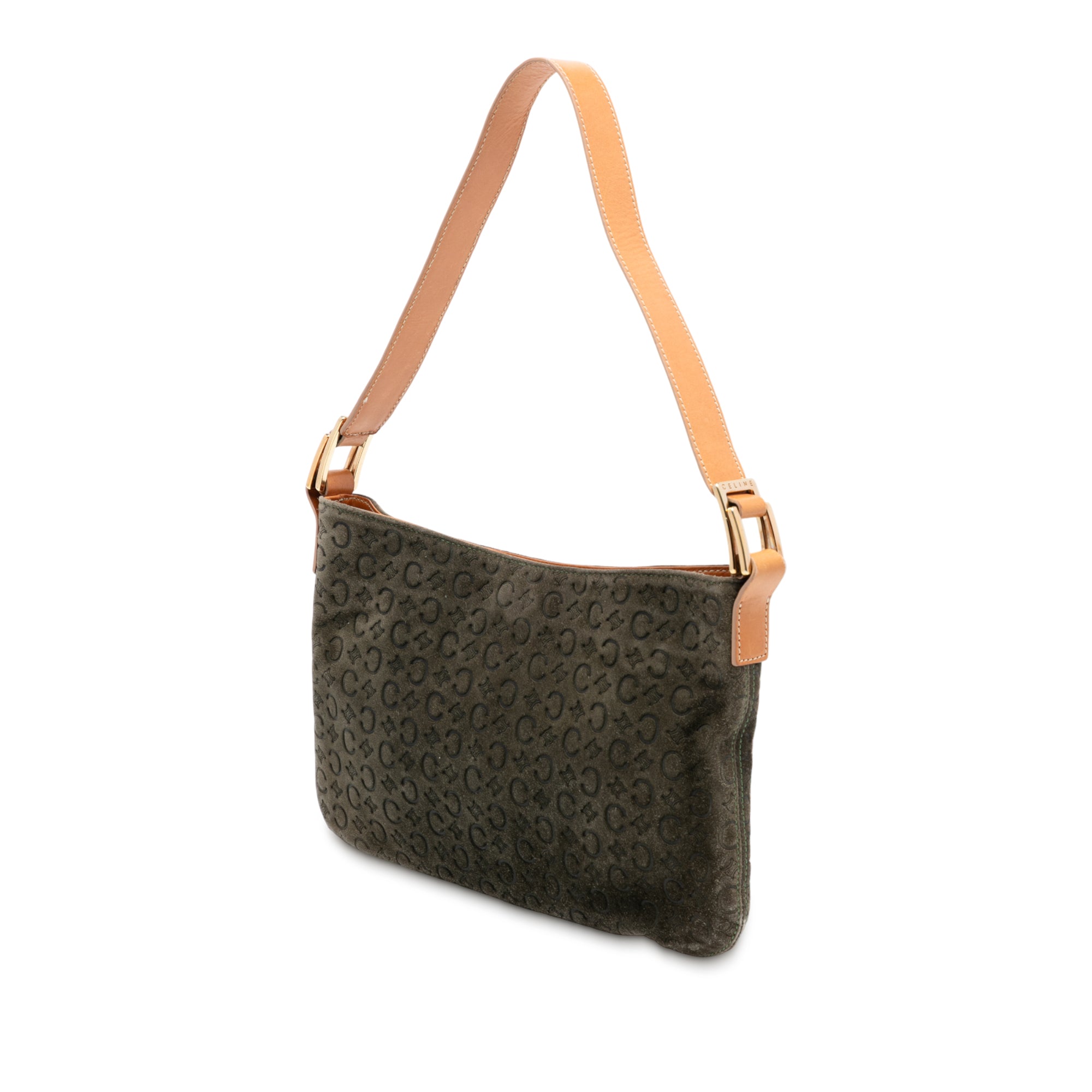 C Macadam Suede Shoulder Bag - Image 2