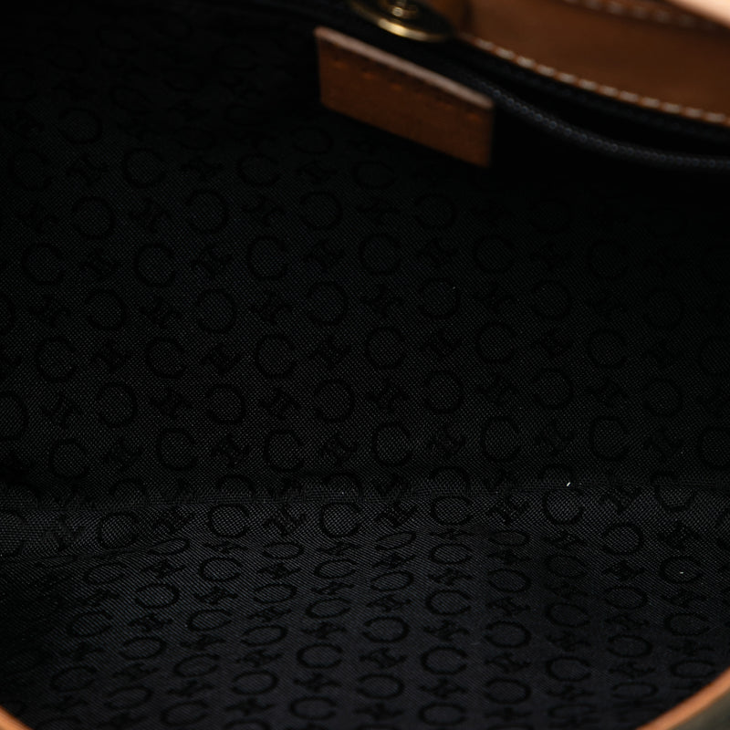 C Macadam Suede Shoulder Bag - Image 4