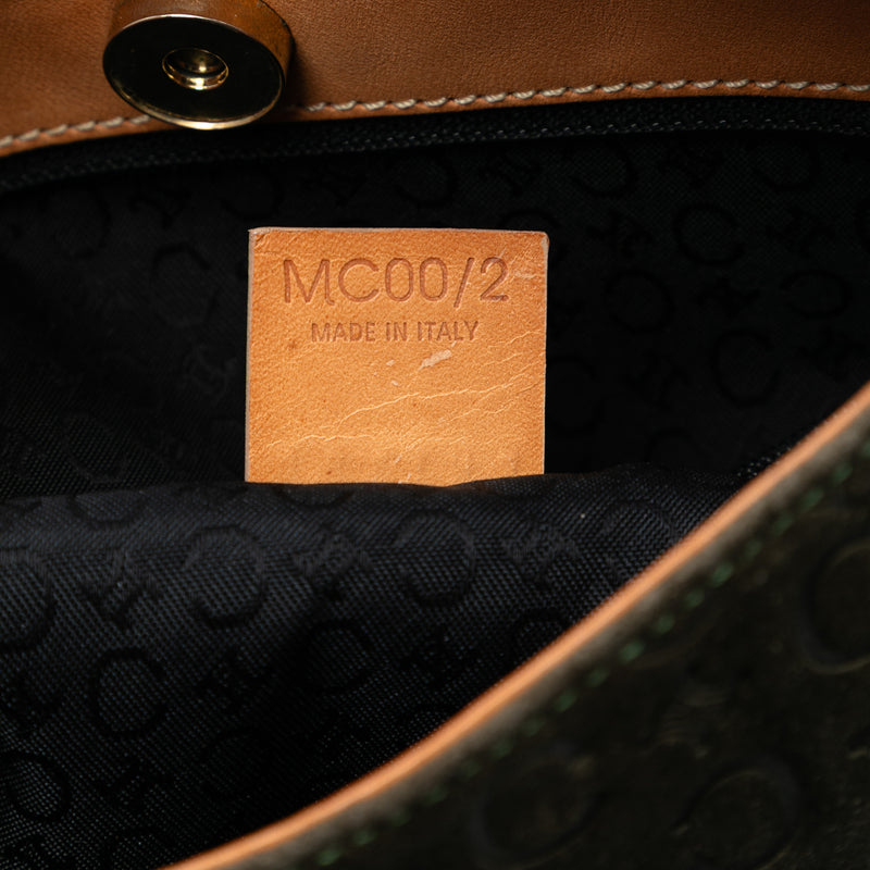 C Macadam Suede Shoulder Bag - Image 6