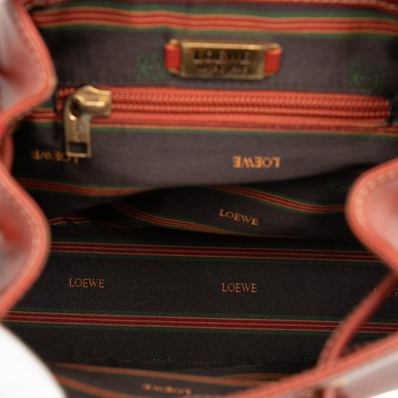 Leather Velazquez Twist Backpack - Image 4
