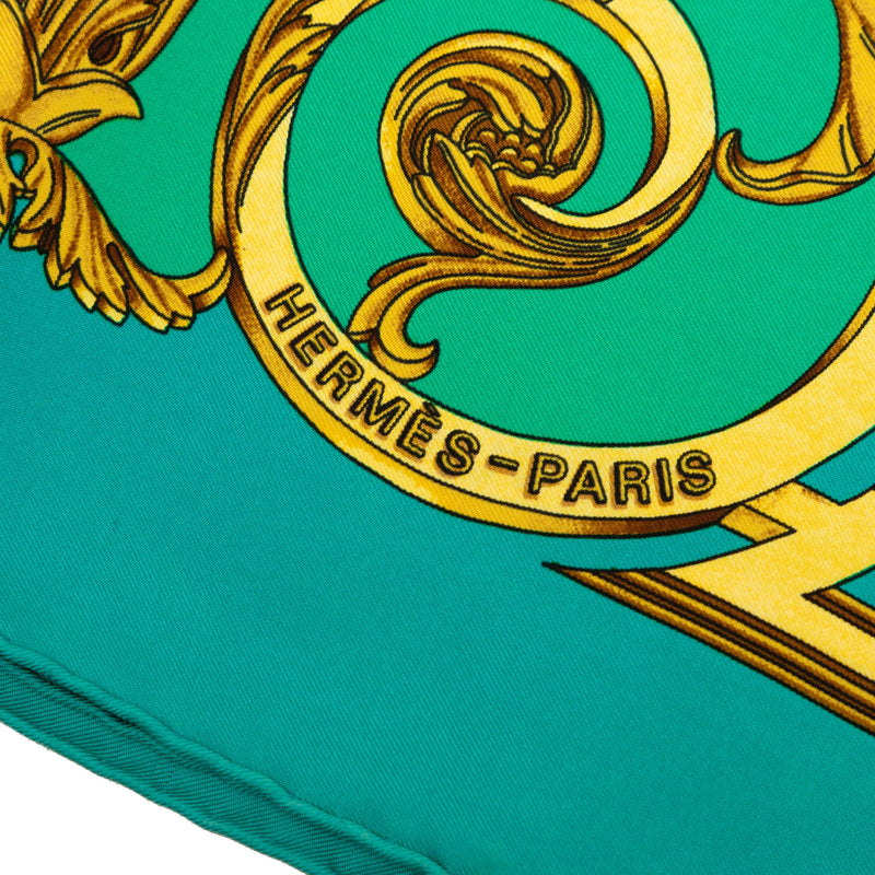 Les Tuileries Silk Scarf 90 - Image 3