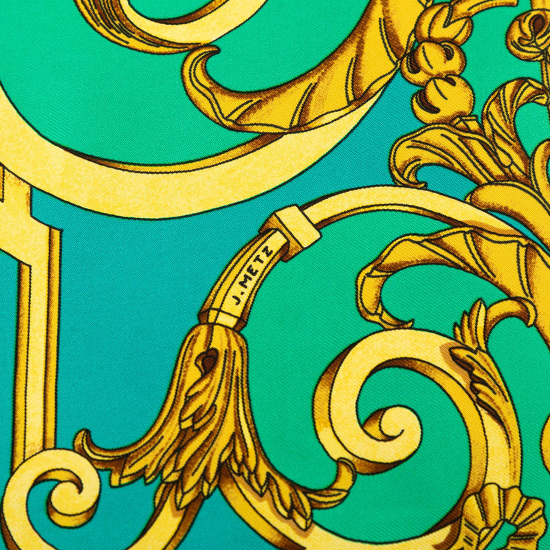 Les Tuileries Silk Scarf 90 - Image 7