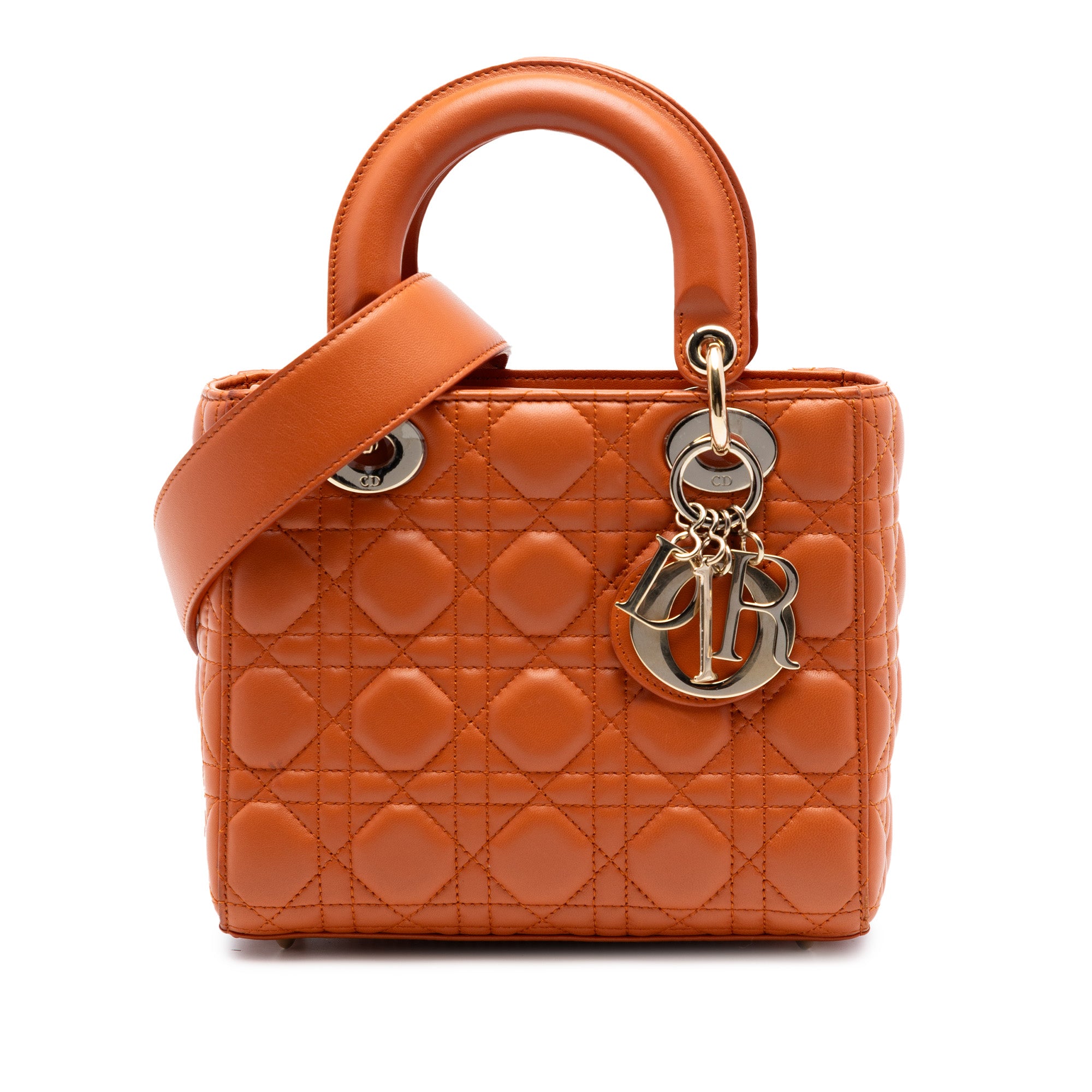 Small Lambskin Cannage MyABCDior Lady Dior - Image 1