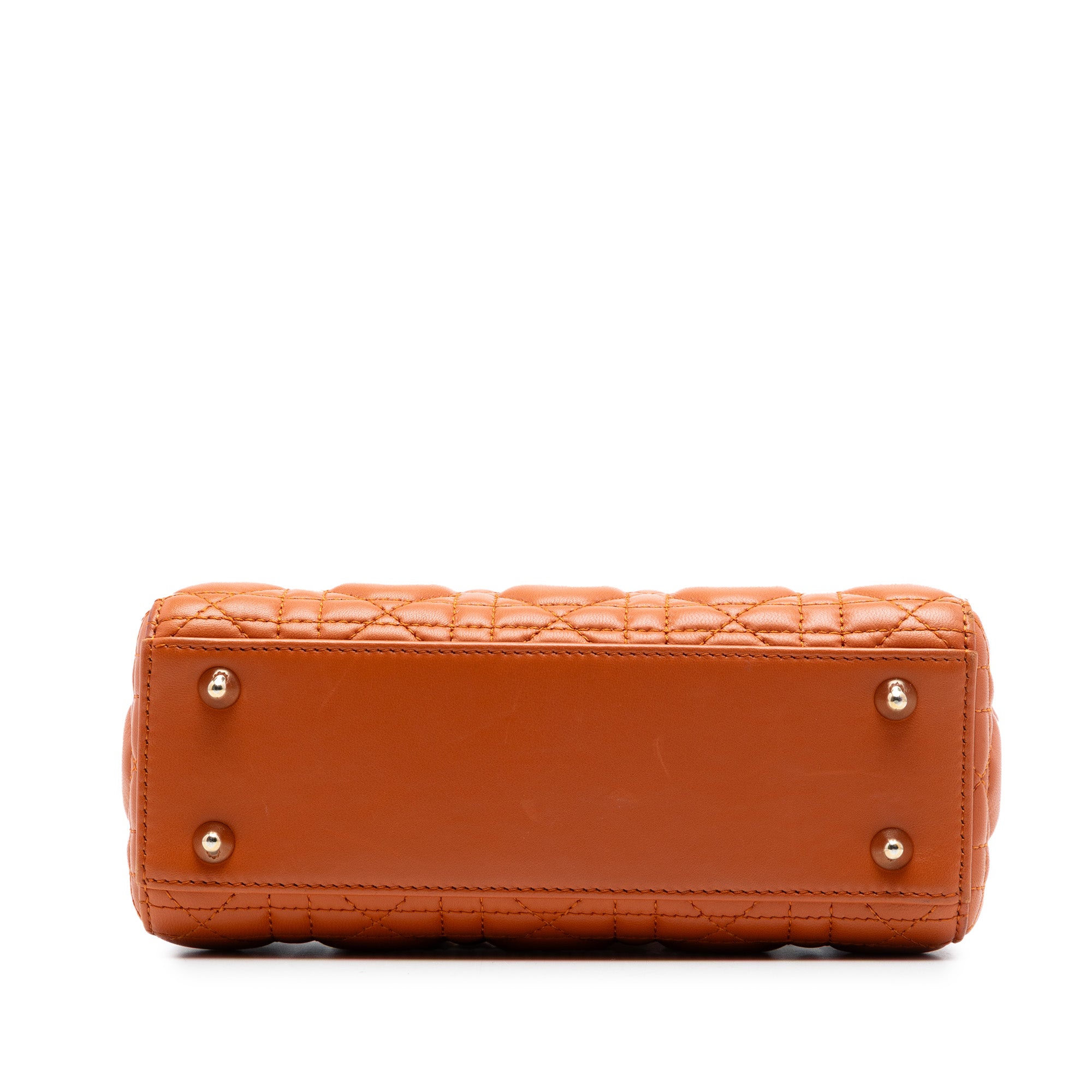 Small Lambskin Cannage MyABCDior Lady Dior - Image 3