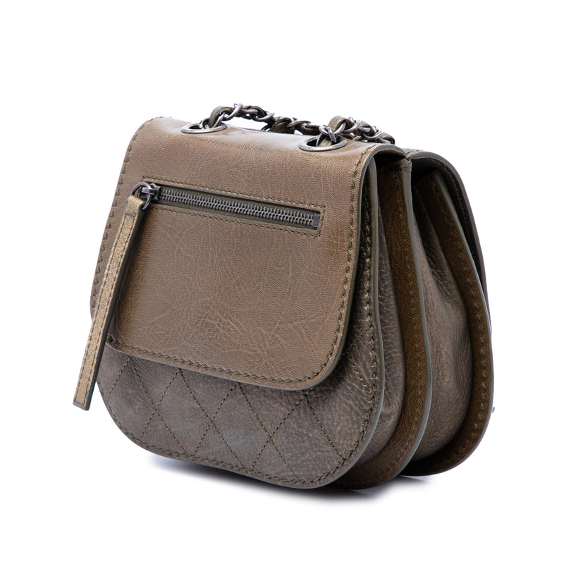 Small Quilted Calfskin Coco Twin Flap - Image 2