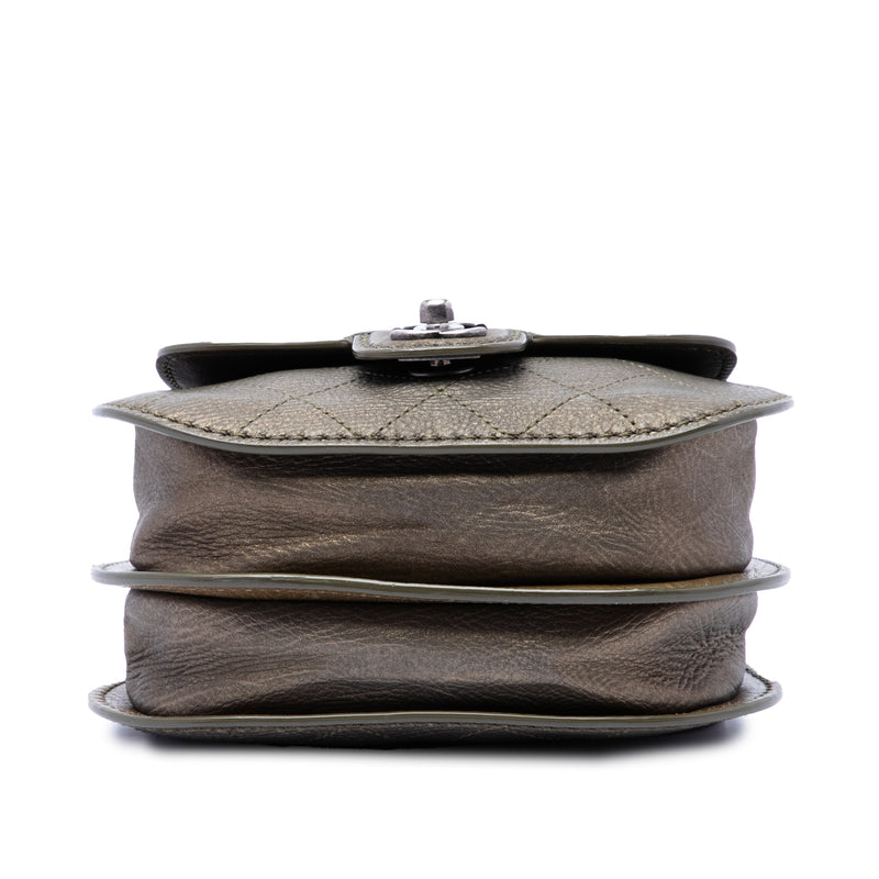 Small Quilted Calfskin Coco Twin Flap - Image 3