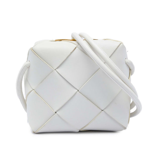Mini Lambskin Intrecciato Cassette Camera Bag - Image 1