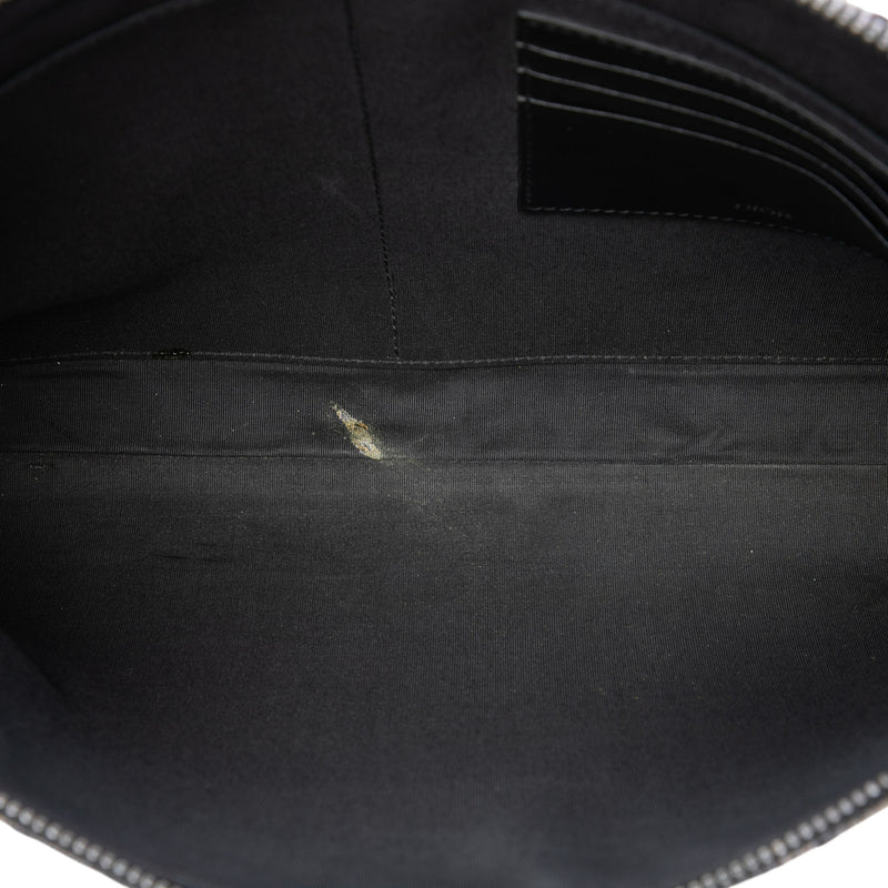 Oblique Canvas A4 Zipped Pouch - Image 4