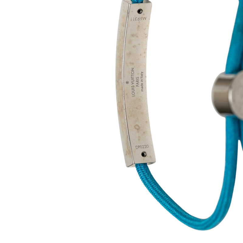 Nylon and Brass LV Space Bracelet - Image 5