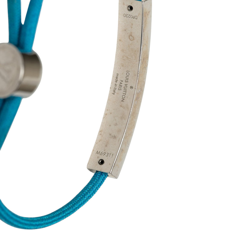 Nylon and Brass LV Space Bracelet - Image 6
