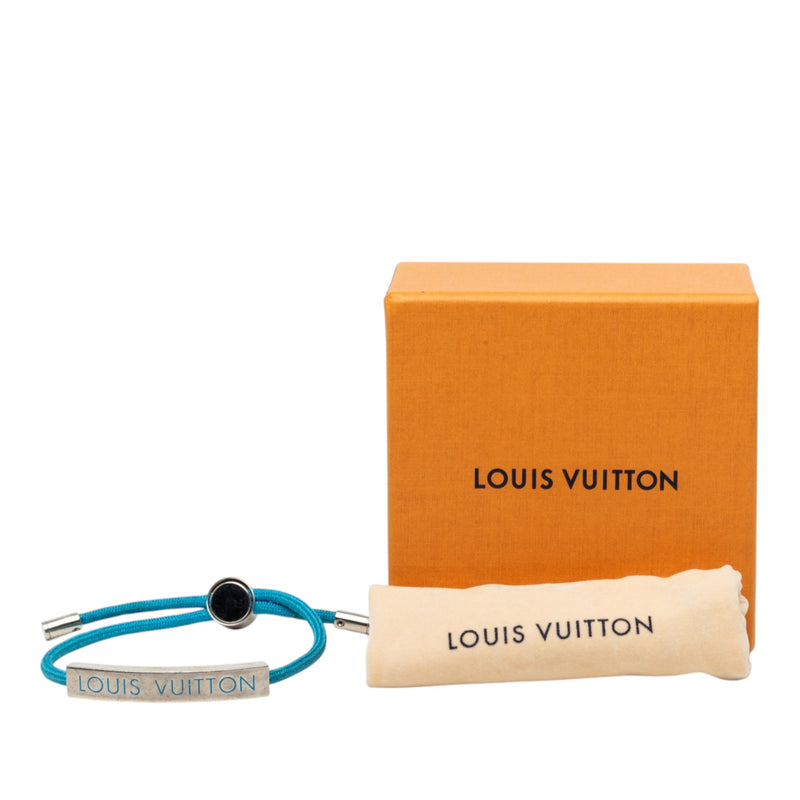 Nylon and Brass LV Space Bracelet - Image 7