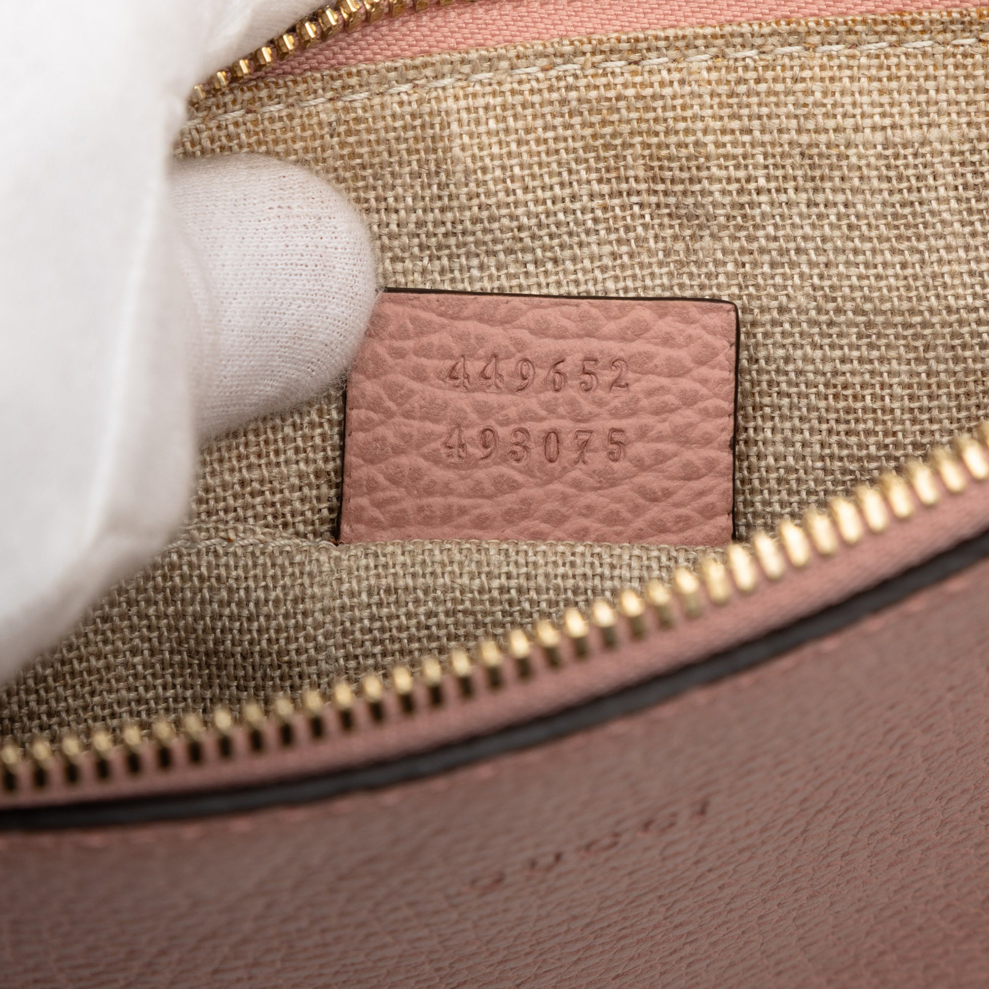 Calfskin Bamboo Clutch - Image 6