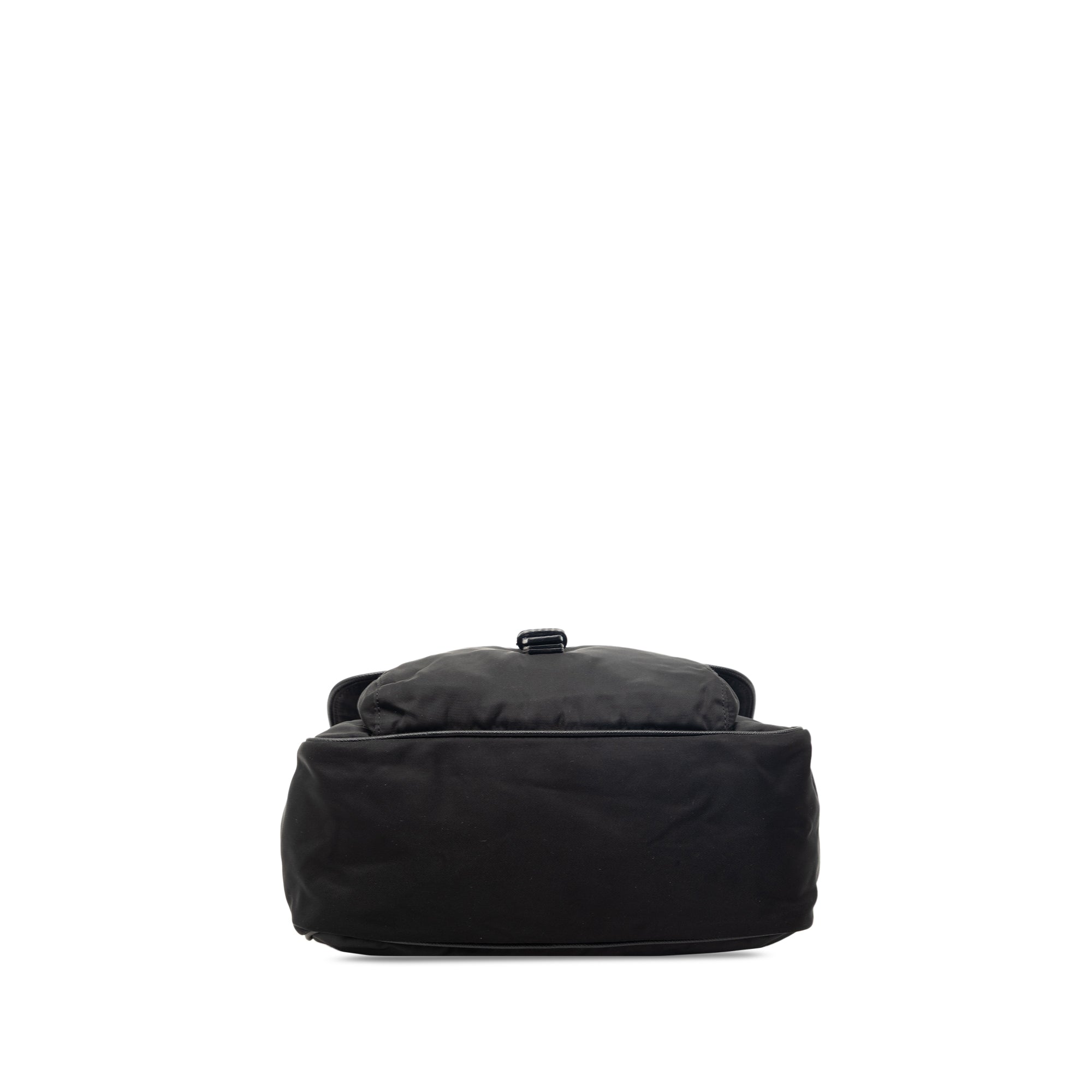 Saffiano Trimmed Tessuto Shoulder Bag - Image 3