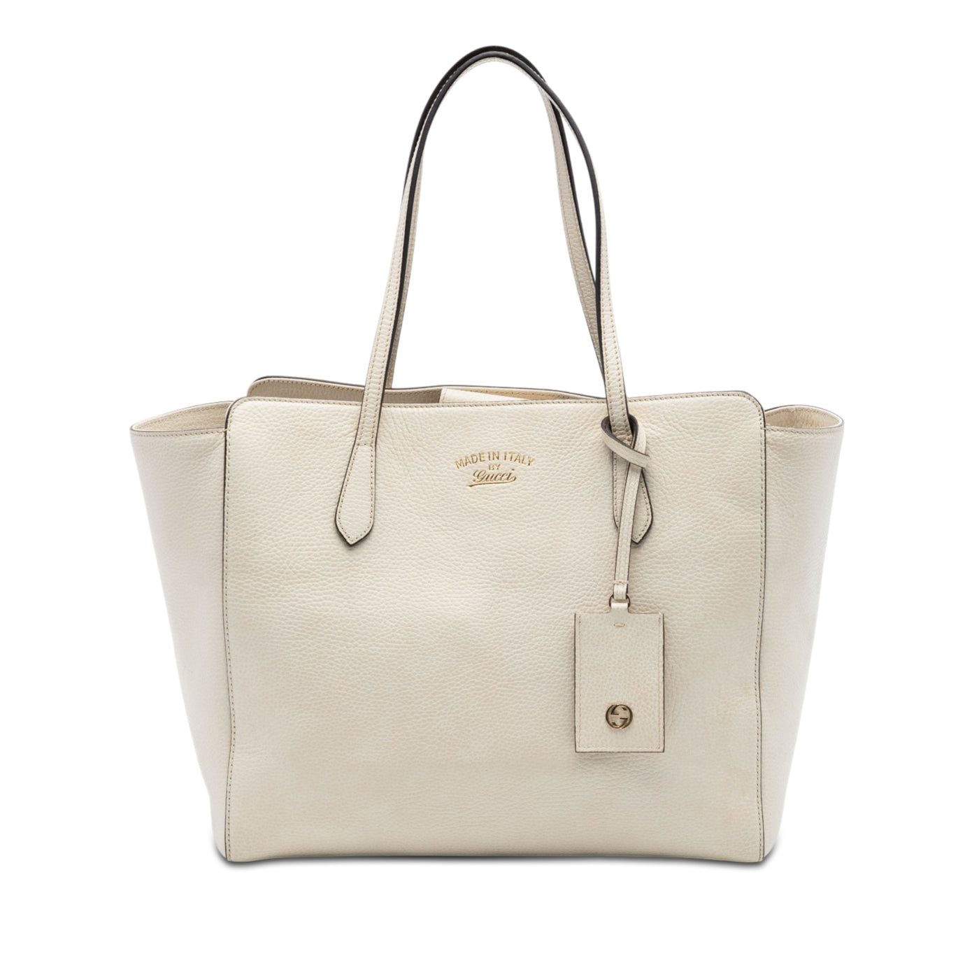 Medium Leather Swing Tote - Image 1