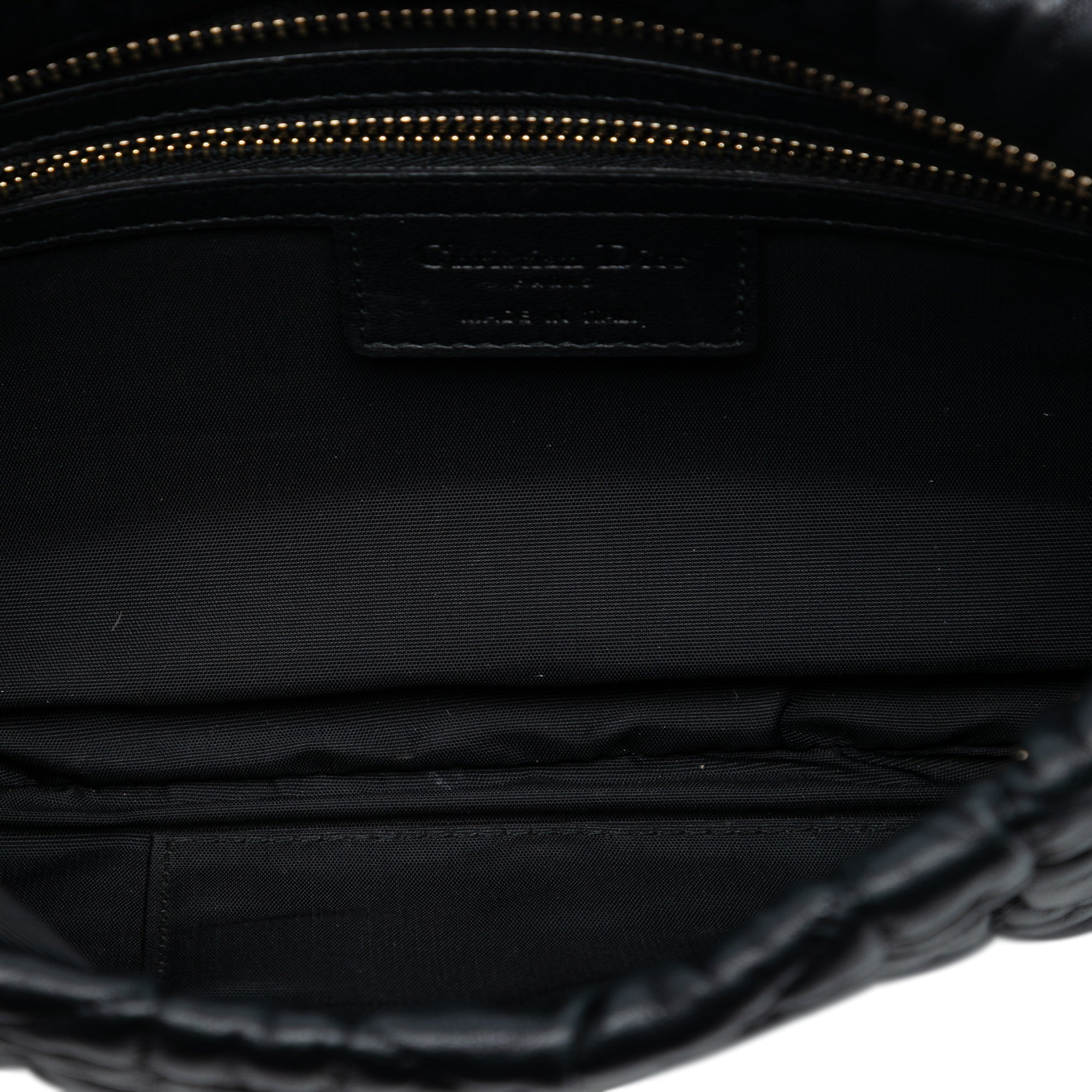Calfskin Cannage Rose Clutch - Image 4