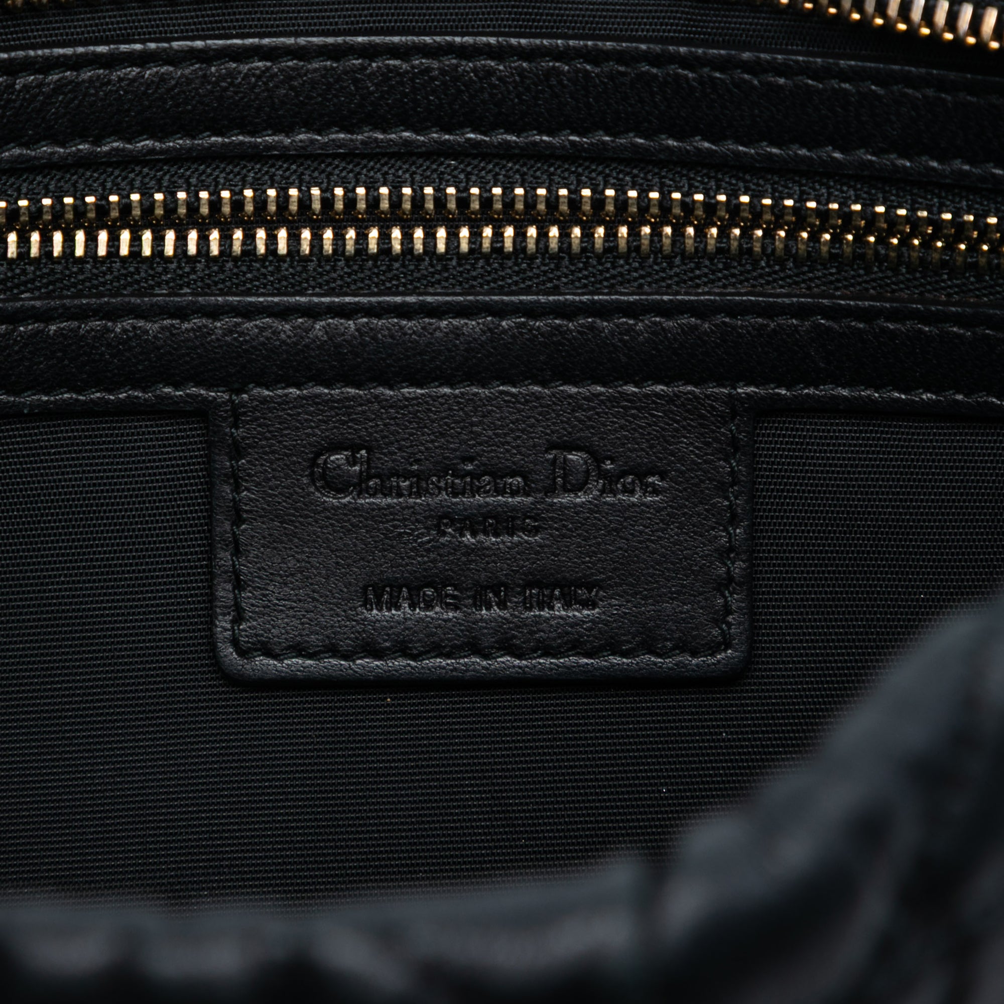 Calfskin Cannage Rose Clutch - Image 5