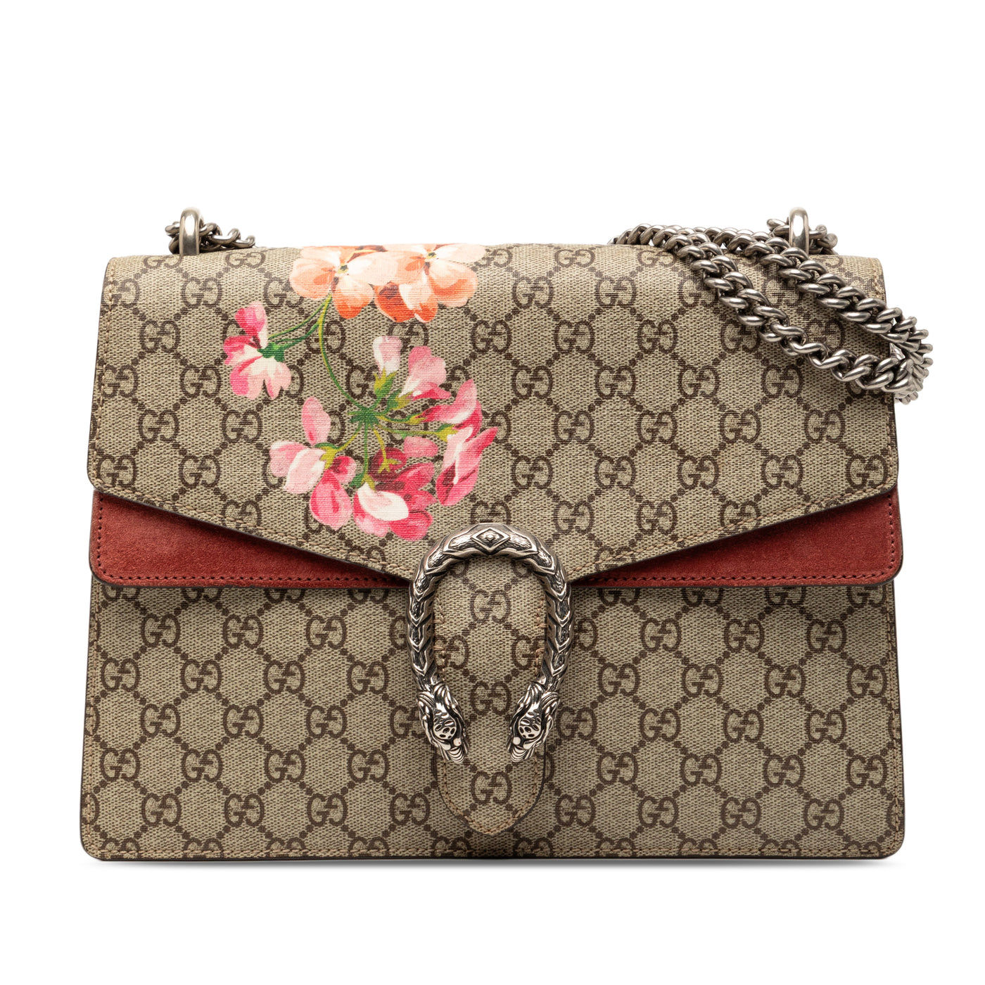 Medium GG Supreme Blooms Dionysus Shoulder Bag - Image 1