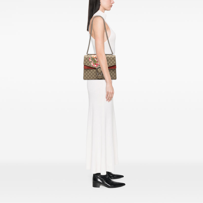 Medium GG Supreme Blooms Dionysus Shoulder Bag - Image 7