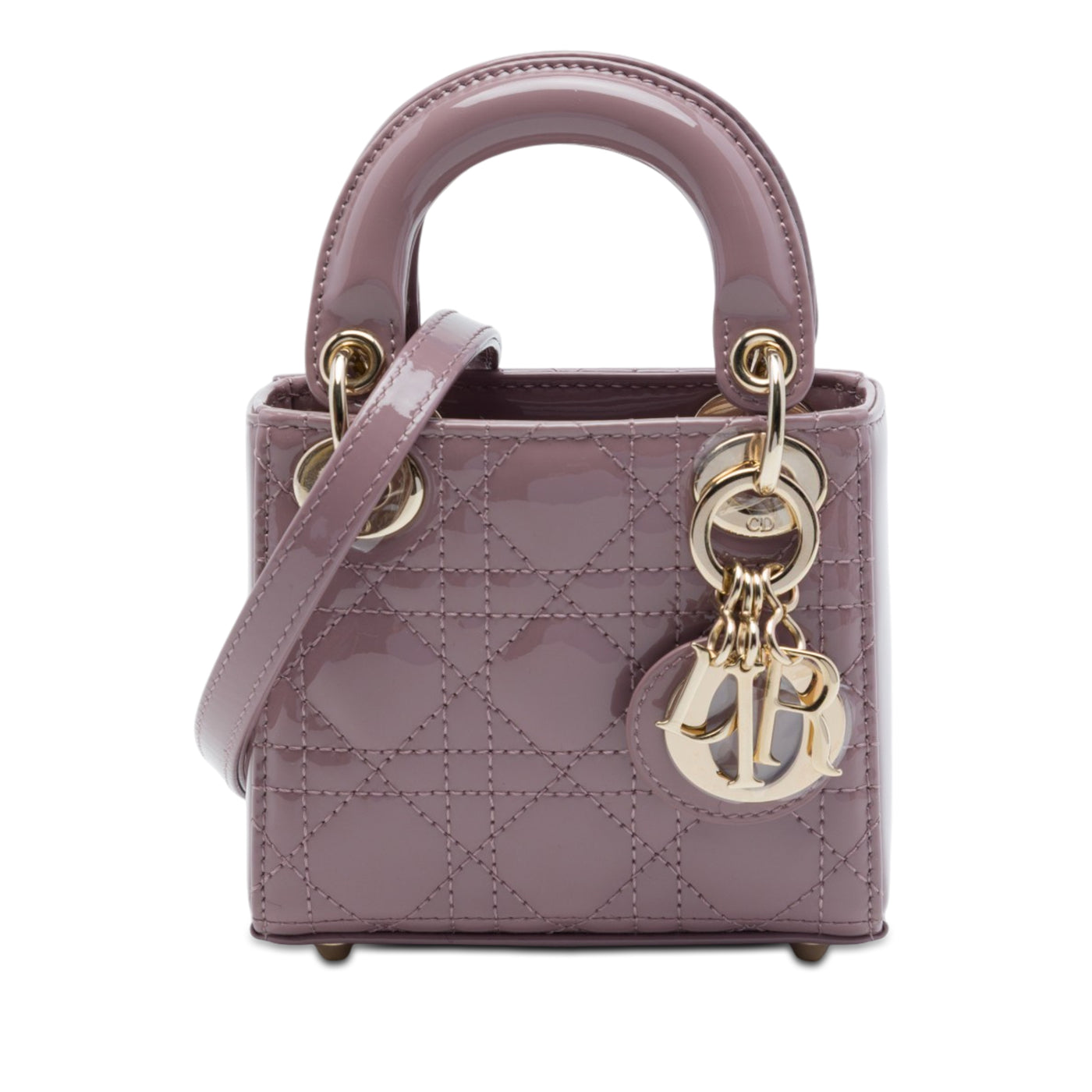 Micro Patent Cannage Lady Dior - Image 1