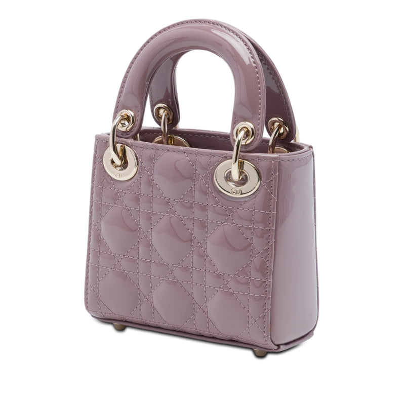 Micro Patent Cannage Lady Dior - Image 2