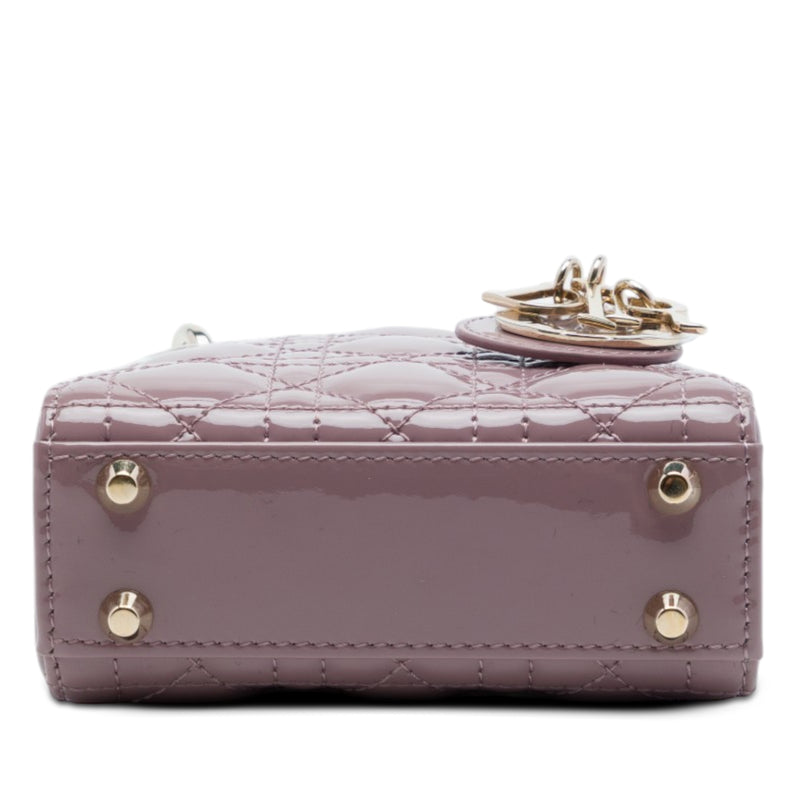 Micro Patent Cannage Lady Dior - Image 3