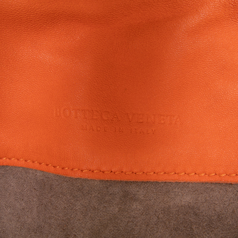 Large Nappa Intrecciato Franges Hobo - Image 5