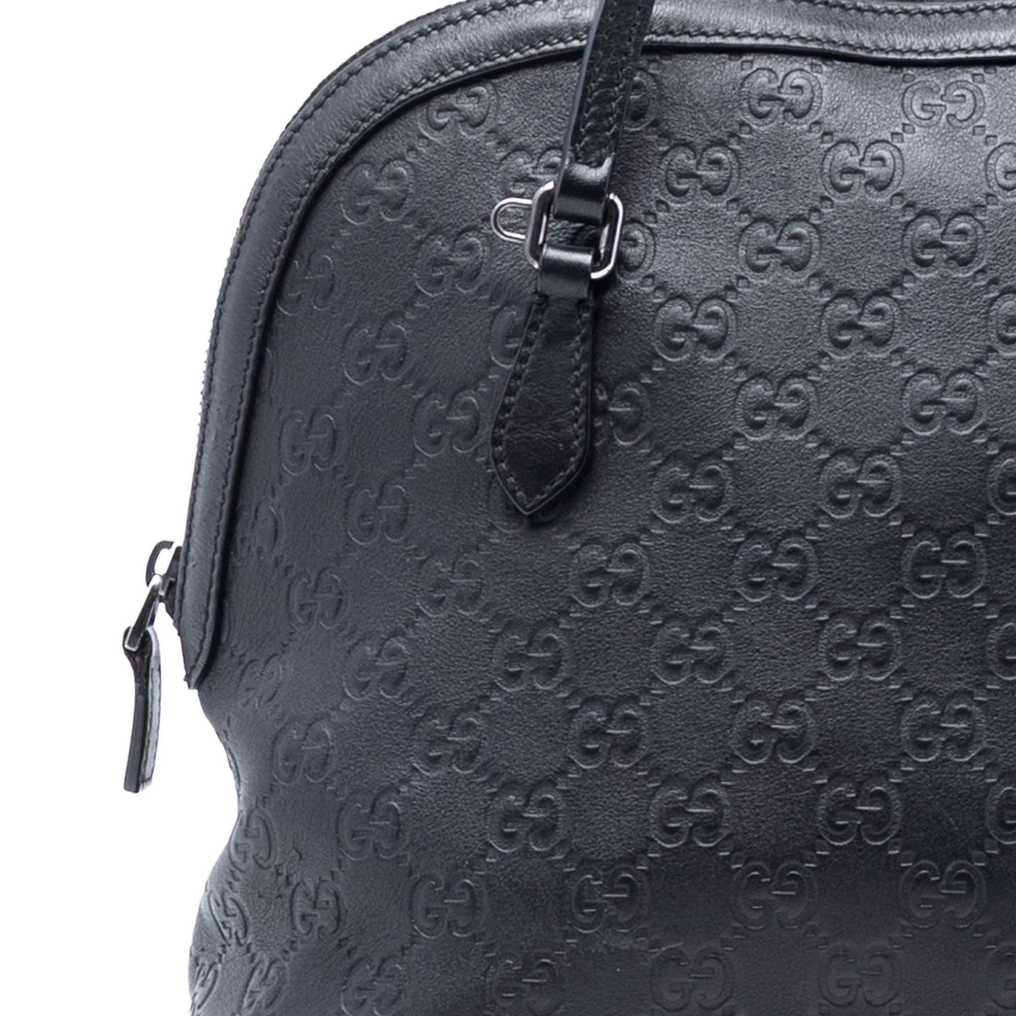 Medium Guccissima Dome Satchel - Image 7