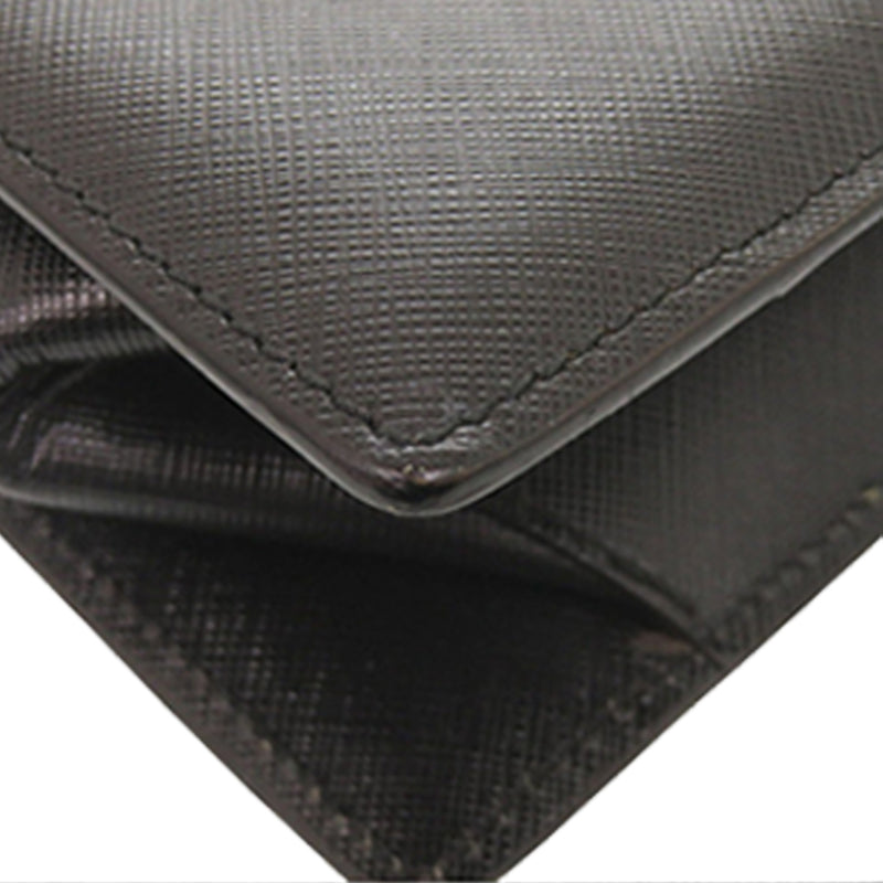 Leather Double Gancini Top Handle Bag - Image 13