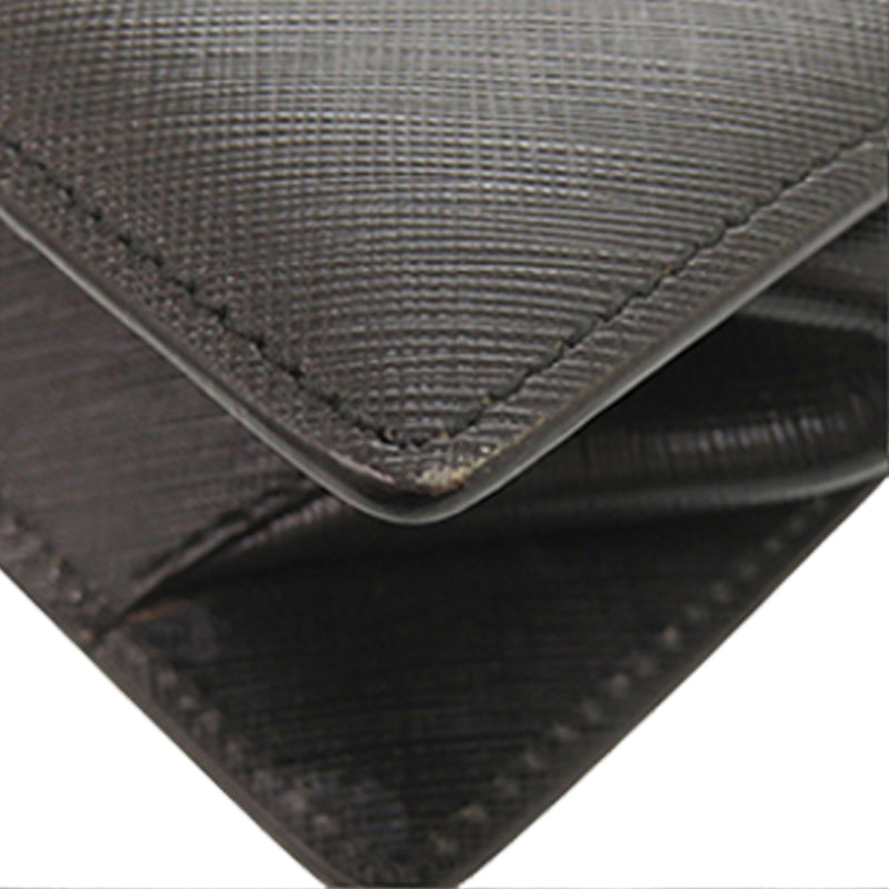 Leather Double Gancini Top Handle Bag - Image 15