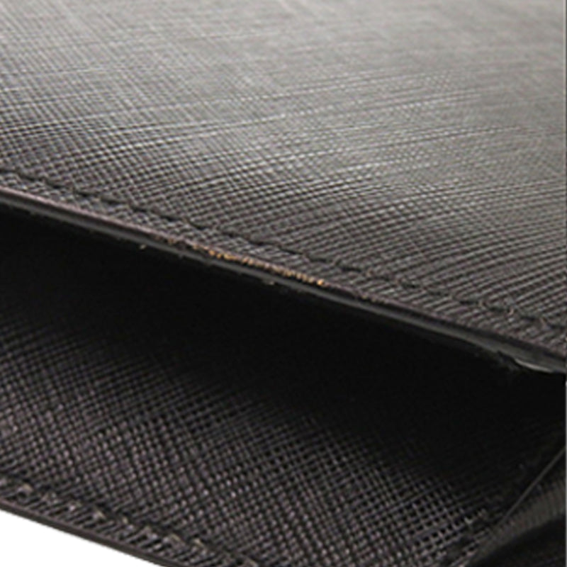 Leather Double Gancini Top Handle Bag - Image 16