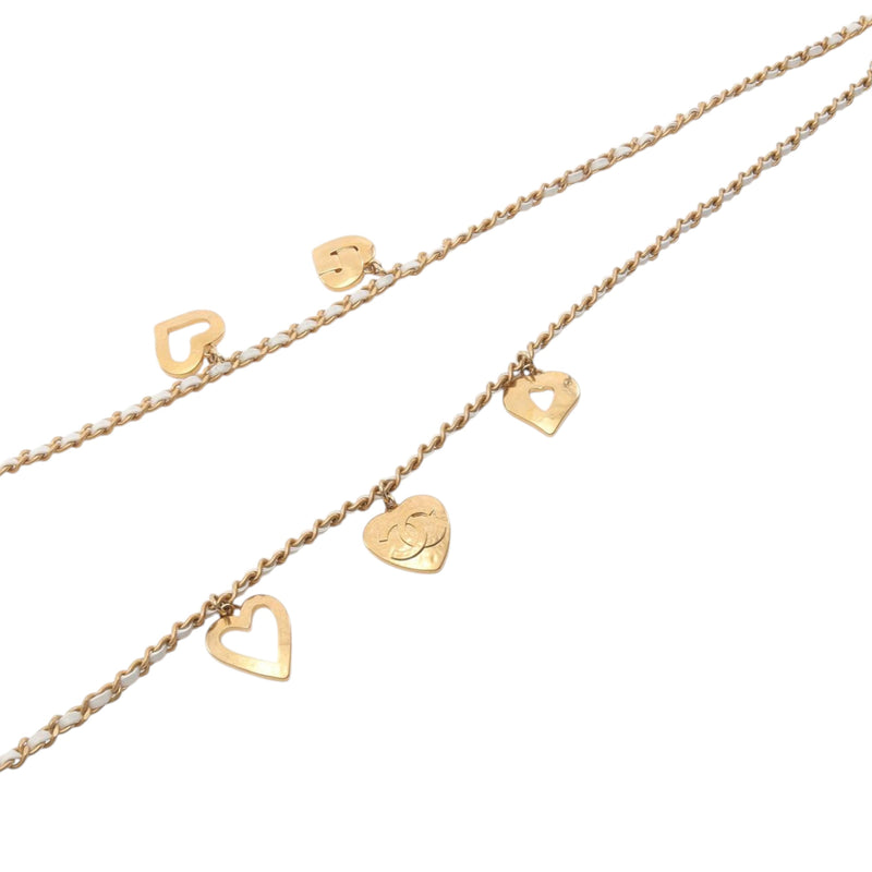 Mini Rectangular Quilted Lambskin Heart Charms Flap - Image 12