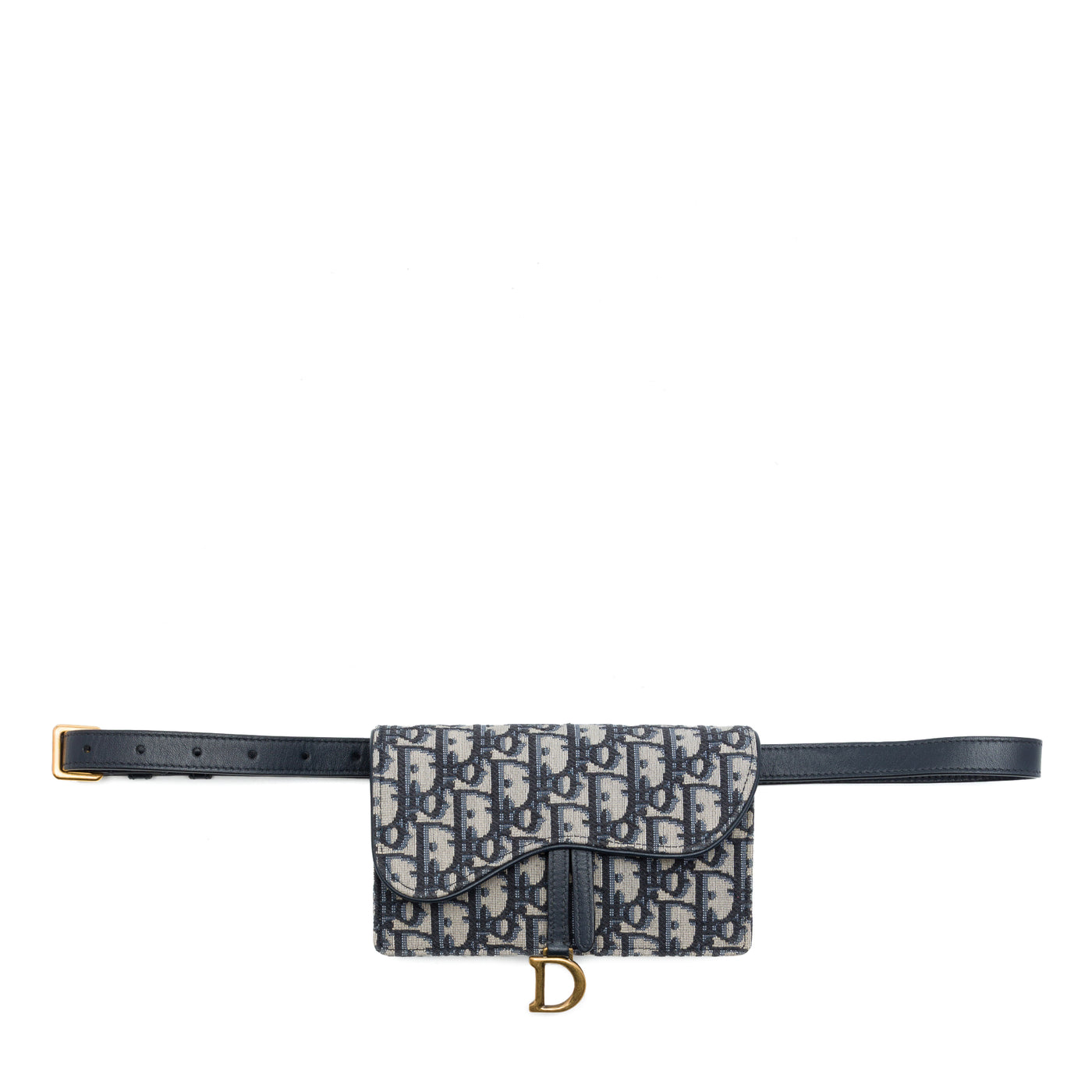 Oblique Canvas Saddle Belt Bag - Image 1