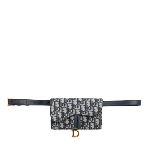 Oblique Canvas Saddle Belt Bag - Image 1