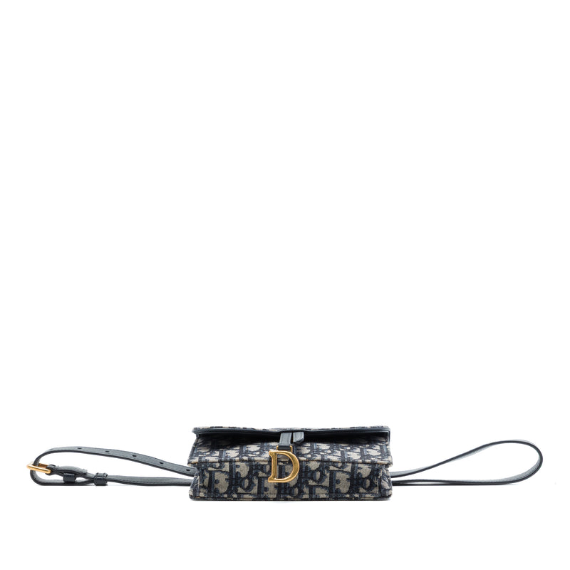 Oblique Canvas Saddle Belt Bag - Image 3